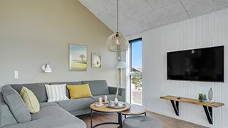 Wohnzimmer von Bjerregård Aktivhus