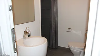 Badezimmer in Søndervig Erlebnishus