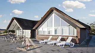 Terrasse von Søndervig Erlebnishus