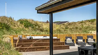 Terrasse von Trolde Aktivhus