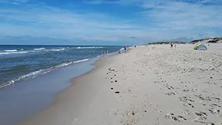 Strand in der Nähe von Atrium Aktivhus