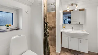 Badezimmer in Klegod Poolhus