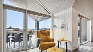 Wohnzimmer von Fransens Poolhaus