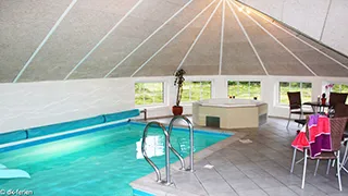 Poolbereich in Klegod Poolhaus