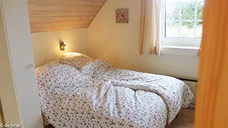 Schlafzimmer in Klegod Poolhaus