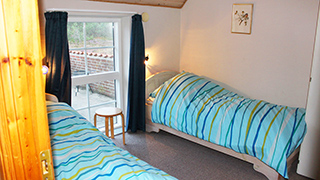 Schlafzimmer in Søndergaards Poolhus