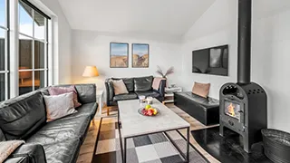 Wohnzimmer von Fiskerens Hjem