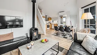 Wohnzimmer von Fiskerens Hjem