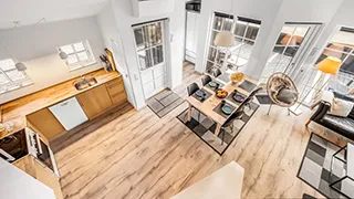 Küche in Fiskerens Hjem