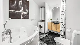 Badezimmer in Fiskerens Hjem