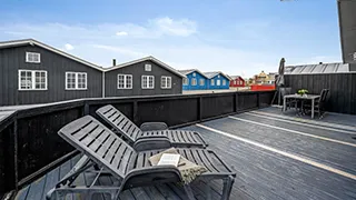Terrasse von Fiskerens Hjem