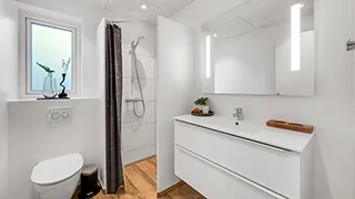 Badezimmer in Hyggehus Lodbjerg