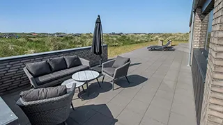 Terrasse von Hyggehus Lodbjerg