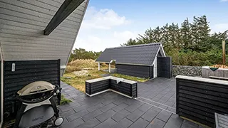 Terrasse von Loungeoase Hus