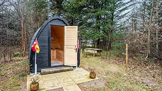 Sauna in Lodbjerg Hyggehus