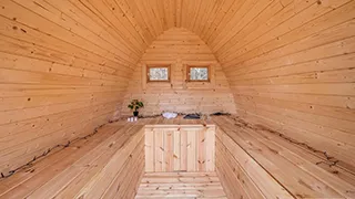 Sauna in Lodbjerg Hyggehus