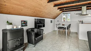 Wohnzimmer von Sommerferiehus Søndervig