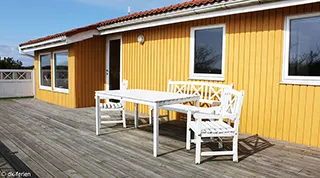 Terrasse von Hauerslevs Hus