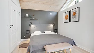 Schlafzimmer in Sønder Vase Elitehus