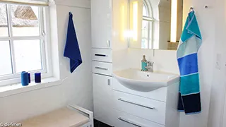 Badezimmer in Tyttebærhus