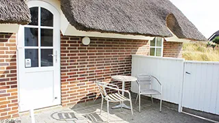 Terrasse von Tyttebærhus