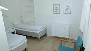 Schlafzimmer in Gamle Skolehus
