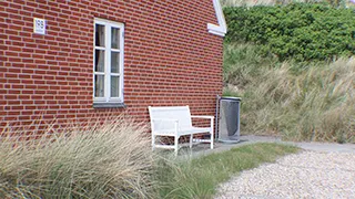 Terrasse von Gyvel Appartement