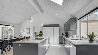 Küche in Klinting Poolhus