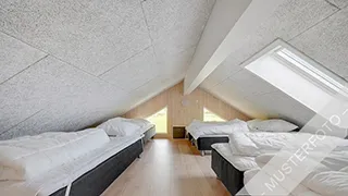 Schlafboden (Hems) in Wellness Poolhus