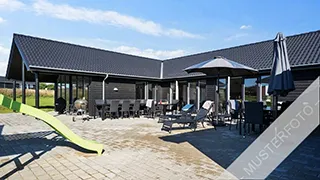 Terrasse von Houstrup Gruppehus