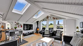 Wohnzimmer von Vejers Familiehus
