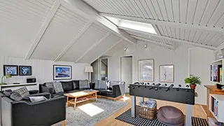 Wohnzimmer von Vejers Familiehus