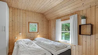 Schlafzimmer in Horns Bjerge Poolhus