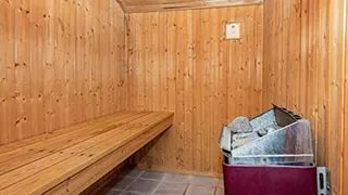 Sauna in Tættest på Stranden Hus