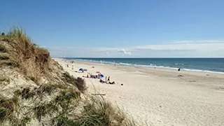 Strand in der Nähe von Tættest på Stranden Hus