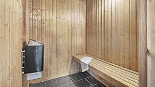 Sauna in Heksebjerghus