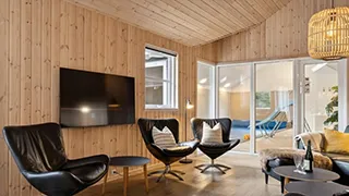 Wohnzimmer von Aktiv Poolhaus