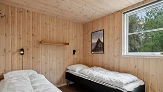 Schlafzimmer in Aktiv Poolhaus