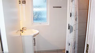 Badezimmer in Fynsland Poolhus