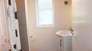 Badezimmer in Fynsland Poolhus