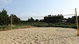 Volleyballplatz bei Engesø Aktiv-Poolhus