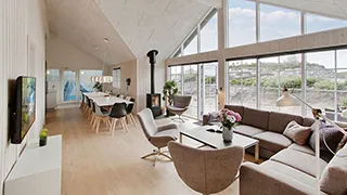 Wohnzimmer von Henne Aktivhus