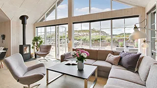 Wohnzimmer von Henne Aktivhus