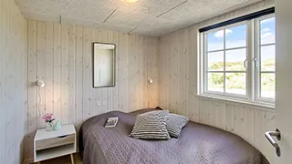 Schlafzimmer in Henne Aktivhus