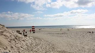 Strand in der Nähe von Stendysse Poolhus