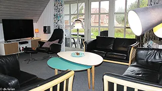 Wohnzimmer von Degnevangen Poolhus