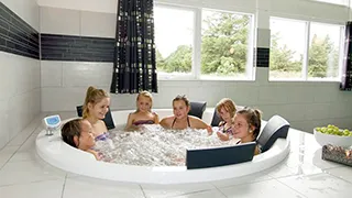 Whirlpool in Østkrogen Poolhus