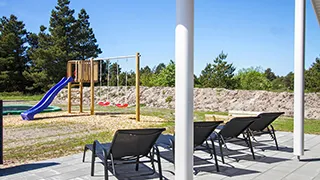 Terrasse von Nordkrogen Poolhus