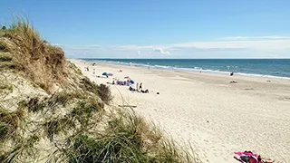 Strand in der Nähe von Hedetoft Aktivhus