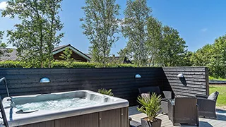 Außenwhirlpool  Vandflod Poolhus